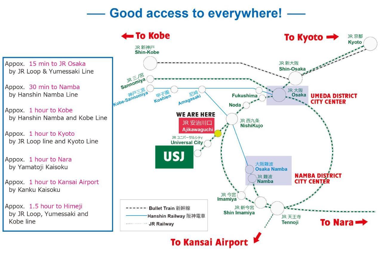 J-Hoppers Osaka Universal Екстер'єр фото